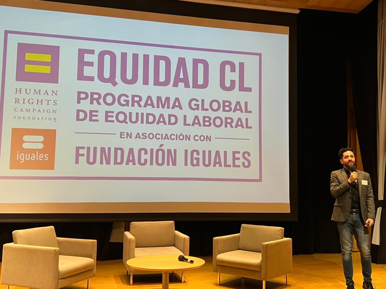 Emilio Maldonado, director y fundador de Pride Connection y socio implementador de Equidad CL